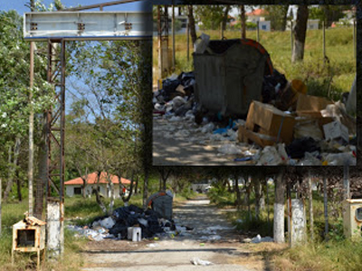 Κάμπινγκ μετατράπηκε σε σκουπιδότοπο