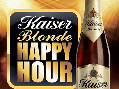 Kaiser Blonde Happy Hour!