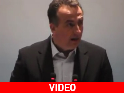 Η ομιλία του Σταύρου Καλαφάτη στη Θεσσαλονίκη