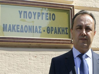 Συνάντηση Θ. Καράογλου με τον Βρετανό πρέσβη John Kittmer