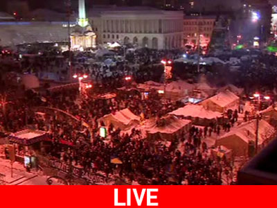 Πληροφορίες για πέντε νεκρούς διαδηλωτές στο Κίεβο Πληροφορίες για πέντε νεκρούς διαδηλωτές στο Κίεβο