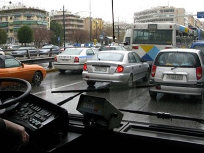Αυξημένη κίνηση στους δρόμους της Αττικής