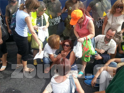 Η ΕΛ.ΑΣ. για τα επεισόδια στο Υπ. Διοικητικής Μεταρρύθμισης