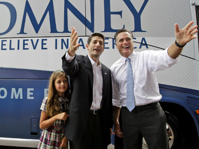 Δεν «ρίχνει» τον Μ. Ρόμνεϊ η επιλογή του Π. Ράιαν