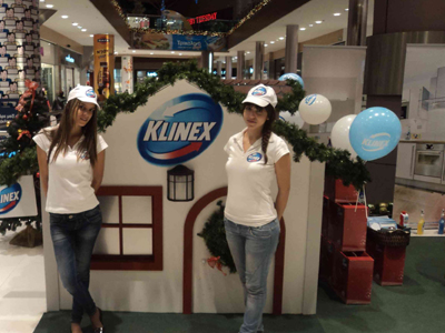 H KLINEX κάνει Χριστούγεννα στο Τhe Mall Athens και στο Mediterranean Cosmos Θεσσαλονίκης