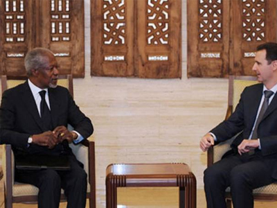 Η Συρία αποδέχεται το σχέδιο Ανάν