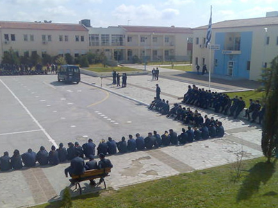 Ένταση στη Σχολή Αστυφυλάκων στην Κομοτηνή