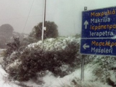 Αποκλεισμένα χωριά στην Κρήτη