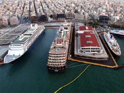 Περισσότερα από 710 κρουαζιερόπλοια αναμένονται φέτος στον Πειραιά