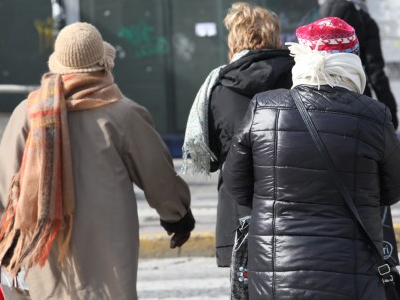 Τσουχτερό το κρύο στη Β. Ελλάδα
