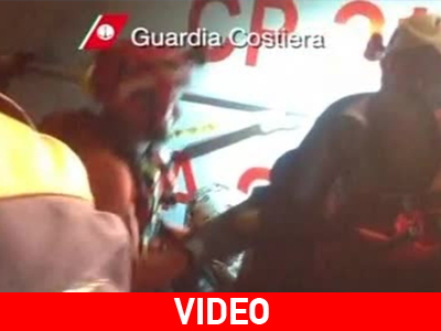 Διάσωση ναυαγών στη Λαμπεντούζα