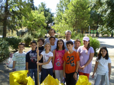 Εργασίες καθαριότητας στο Χαλκιοπούλειο
