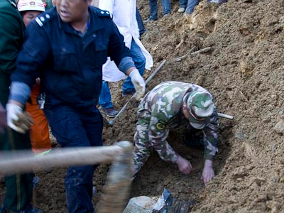 Κατολίσθηση στην Κίνα