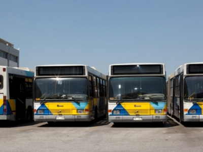 Στάση εργασίας των εργαζομένων στα λεωφορεία την Πέμπτη