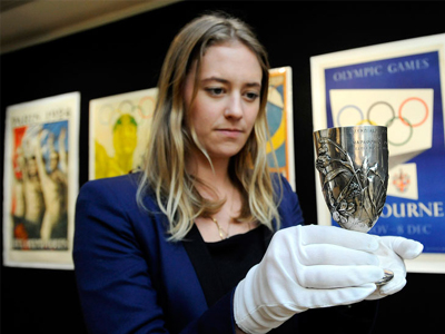 Στο ίδρυμα «Σταύρος Νιάρχος»  το Κύπελλο του Σπύρου Λούη