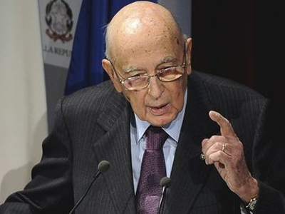 Πιθανή επανεκλογή Ναπολιτάνο