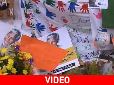 Προσεύχονται για τον Μαντέλα