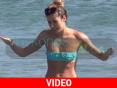 Οι πρώτες βουτιές της Μαριέττας