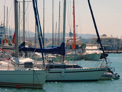 Κίνηση στη μαρίνα της Πάτρας