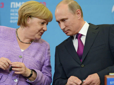 Επικοινωνία Πούτιν-Μέρκελ για την Ουκρανία