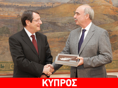 Συγχαρητήριο τηλεγράφημα Ευ. Μεϊμαράκη στον Ν. Αναστασιάδη