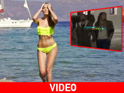 Αντωνία Καλλιμούκου: Στη Μύκονο με τον καλό της