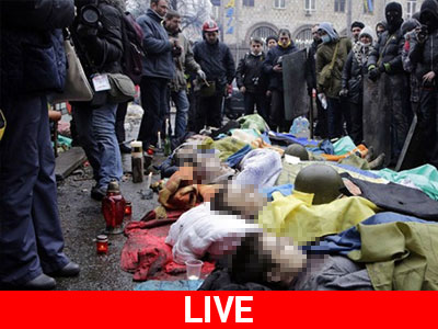 Ουκρανία: Στους 80 ο αριθμός των νεκρών