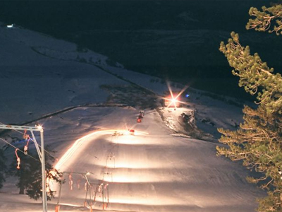 Νυχτερινό σκι στο Πήλιο