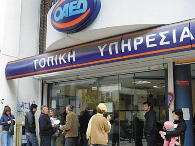 Αύξηση των ανέργων κατά 13,5%