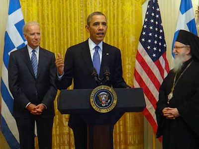 Ομπάμα: «Για μια μέρα, όλοι είμαστε Έλληνες»