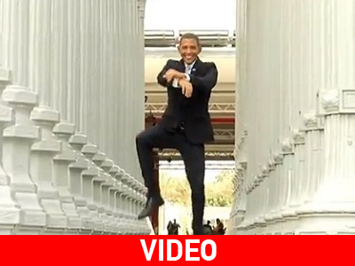Ο Ομπάμα χορεύει Gangnam Style!