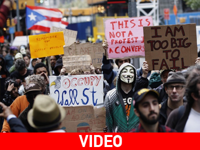 Επανεμφάνιση στους δρόμους για το «Occupy Wall Street»