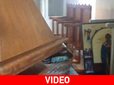 Φωτιά και λεηλασία σε ξωκκλήσια στην Κρήτη Φωτιά και λεηλασία σε ξωκκλήσια στην Κρήτη