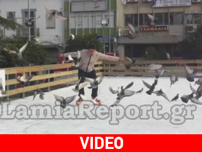 Λειτουργεί το παγοδρόμιο στη Λαμία