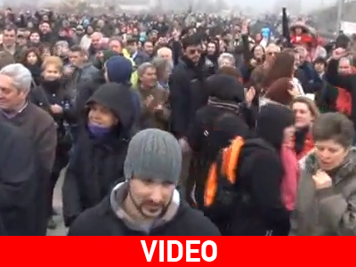 Μαζικό συλλαλητήριο στη Μ. Παναγιά