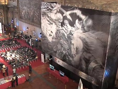 Ανακαλύφθηκαν ίχνη τοιχογραφίας του ντα Βίντσι