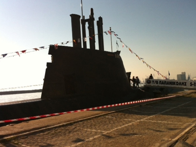 O «Παπανικολής» στο λιμάνι της Θεσσαλονίκης