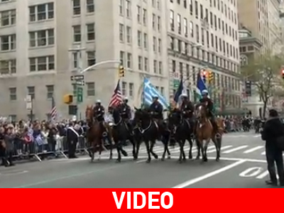 Μεγαλειώδης παρέλαση στη Νέα Υόρκη για την 25η Μαρτίου
