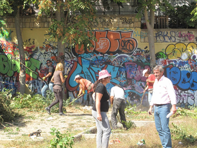 Επιχείρηση «καθαρά πάρκα» από τον Δήμο Ηρακλείου