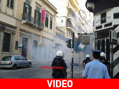 Νύχτα επεισοδίων στην Πάτρα – 14 συλλήψεις