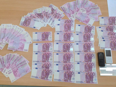 Συνελήφθη για παραχάραξη και διακίνηση πλαστών χαρτονομισμάτων