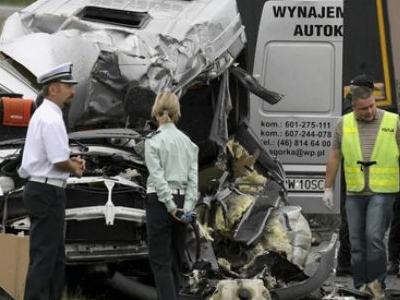 Οκτώ νεκροί από τροχαίο στην Πολωνία