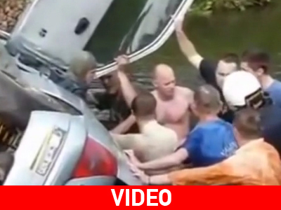 Δραματική διάσωση επιβατών στην Πολωνία