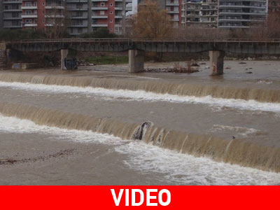 Ξάνθη: Ανέβηκε η στάθμη του ποταμού Κόσυνθου