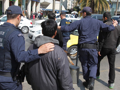 Προσαγωγές στο κέντρο της Αθήνας