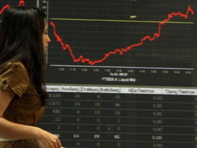 Πτωτικές τάσεις στο Χρηματιστήριο Αθηνών