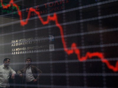 Αρνητικό πρόσημο στο Χρηματιστήριο Αθηνών