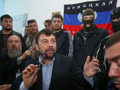 O ηγέτης των ρωσόφωνων στο Ντονέτσκ εξαπολύει απειλές για τις εκλογές