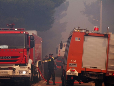 Μεγάλη πυρκαγιά στο Λασίθι