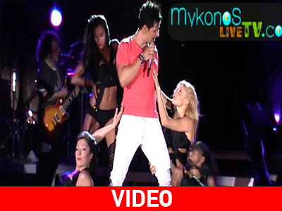 Ξεσήκωσε τη Μύκονο ο Sakis